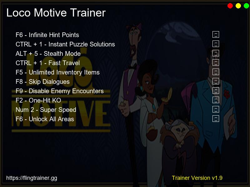 Loco Motive Trainer Fling