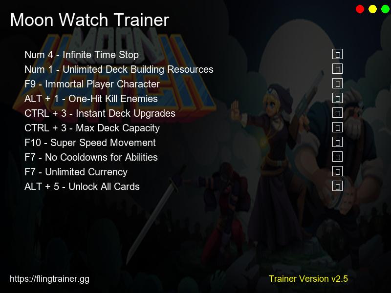 Moon Watch Trainer Fling