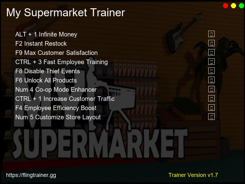 My Supermarket Trainer Fling