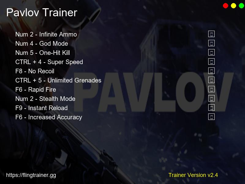 Pavlov Trainer Fling