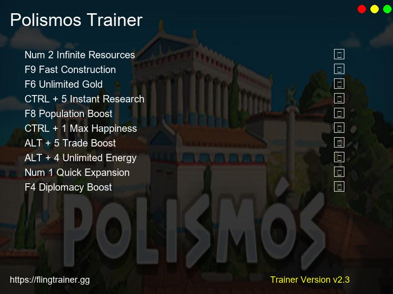 Polismos Trainer Fling