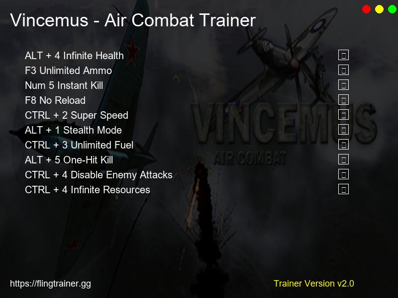 Vincemus - Air Combat Trainer Fling
