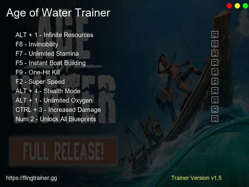 Age of Water Trainer Fling