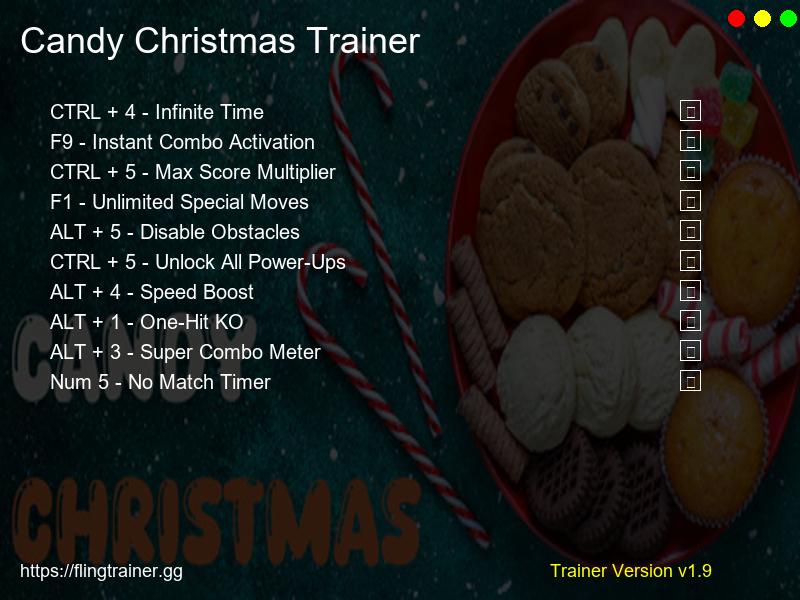 Candy Christmas Trainer Fling