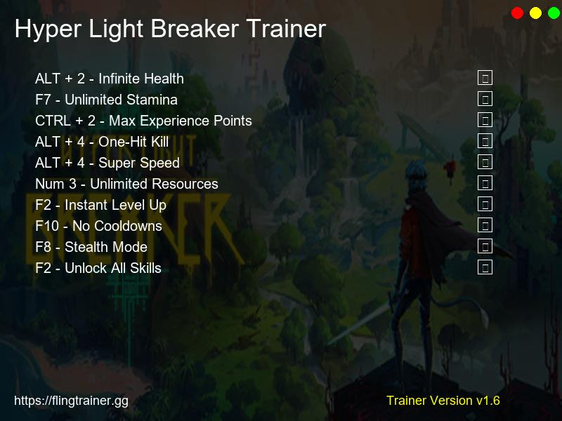 Hyper Light Breaker Trainer Fling