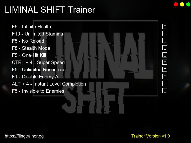 LIMINAL SHIFT Trainer Fling