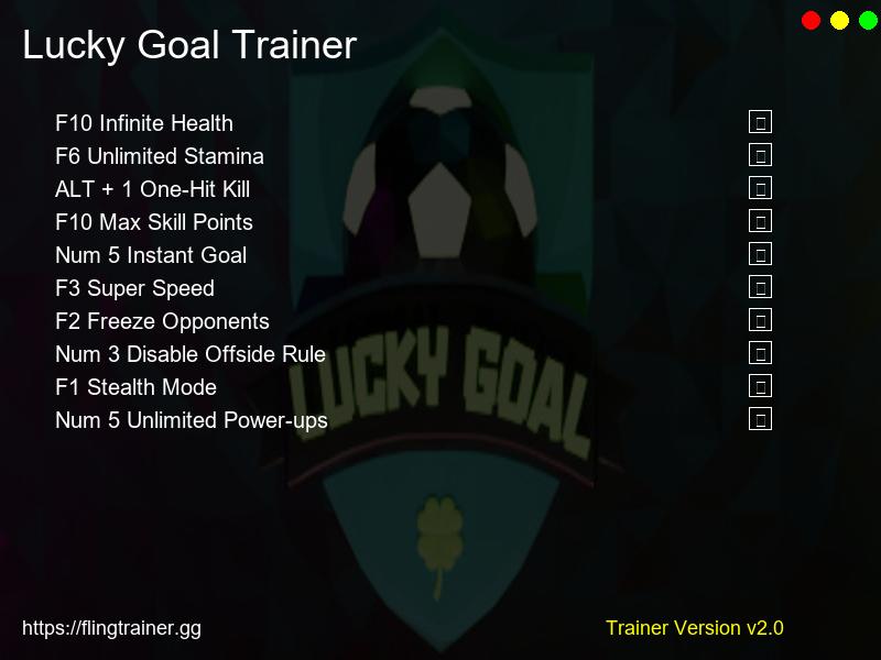Lucky Goal Trainer Fling