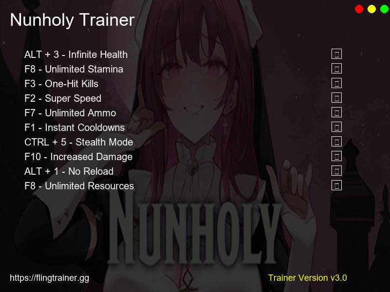 Nunholy Trainer Fling