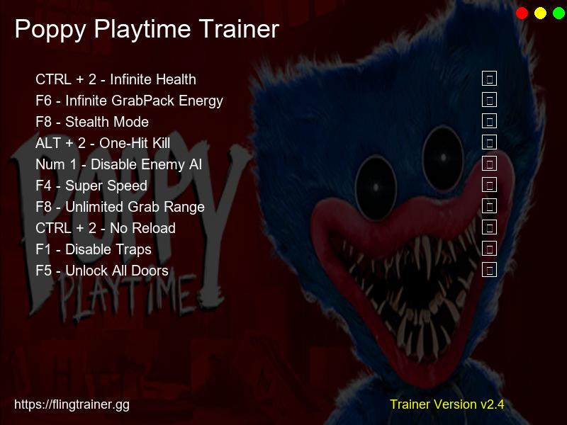 Poppy Playtime Trainer Fling