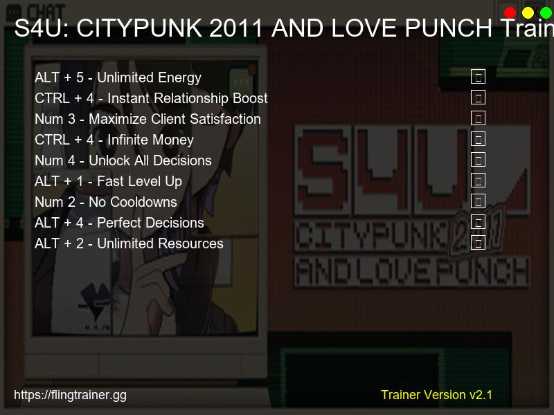 S4U: CITYPUNK 2011 AND LOVE PUNCH Trainer Fling
