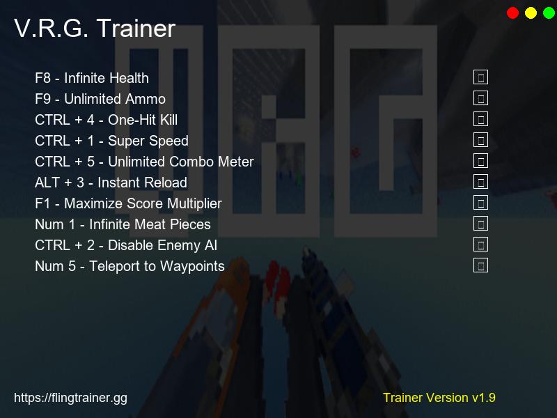 V.R.G. Trainer Fling