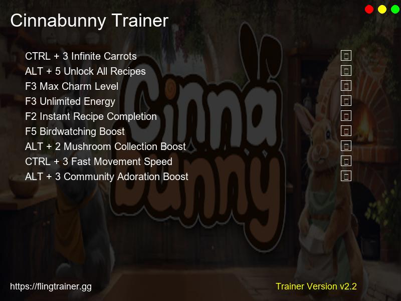Cinnabunny Trainer Fling