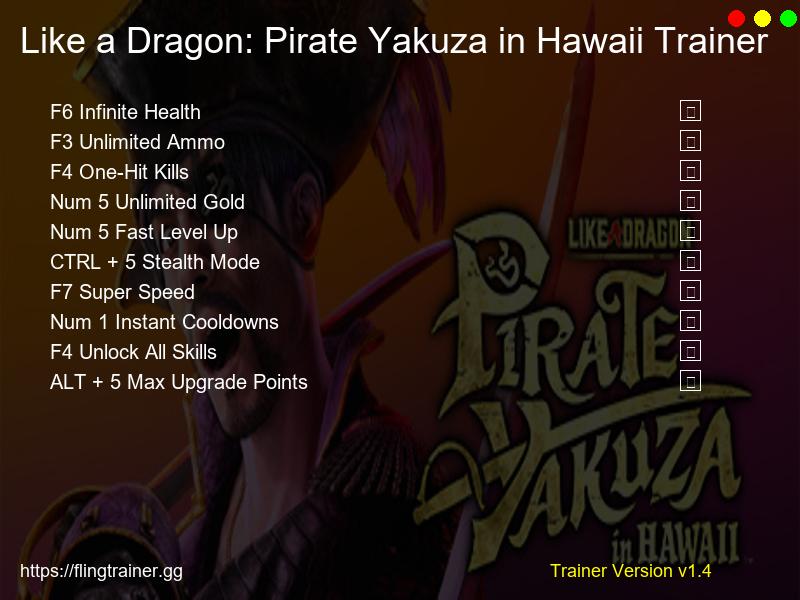 Like a Dragon: Pirate Yakuza in Hawaii Trainer Fling