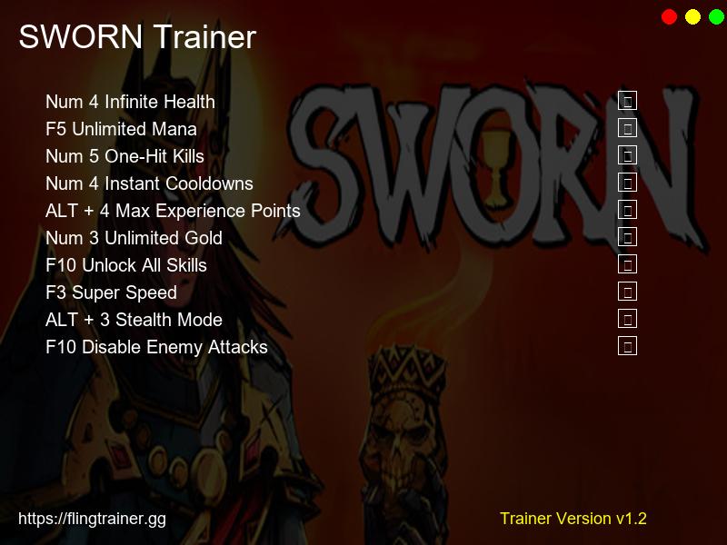 SWORN Trainer Fling