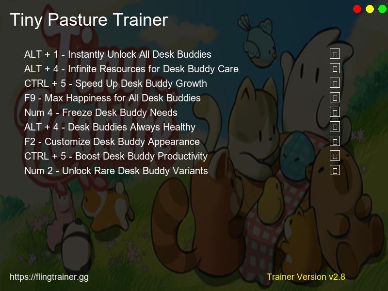 Tiny Pasture Trainer Fling