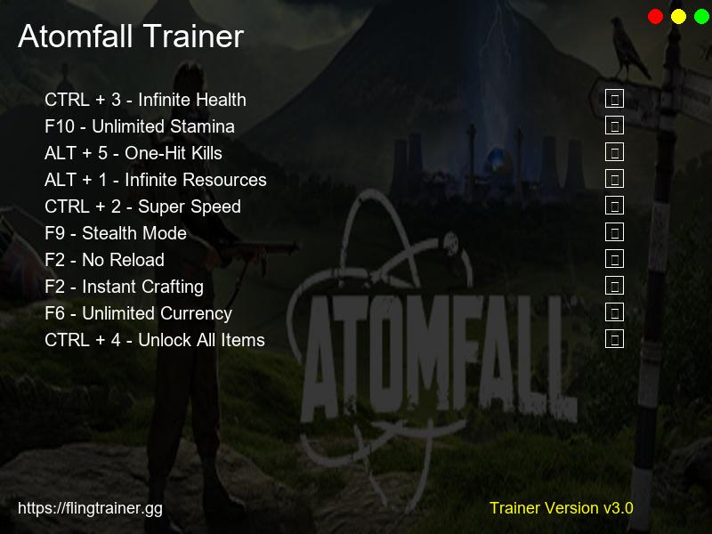 Atomfall Trainer Fling