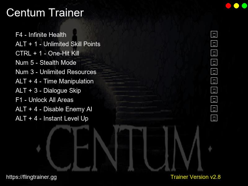 Centum Trainer Fling
