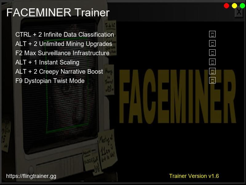 FACEMINER Trainer Fling
