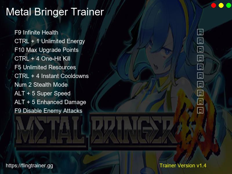 Metal Bringer Trainer Fling