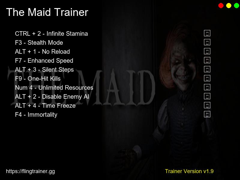 The Maid Trainer Fling