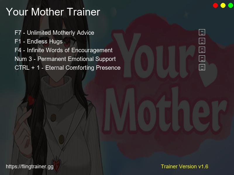 Your Mother Trainer Fling