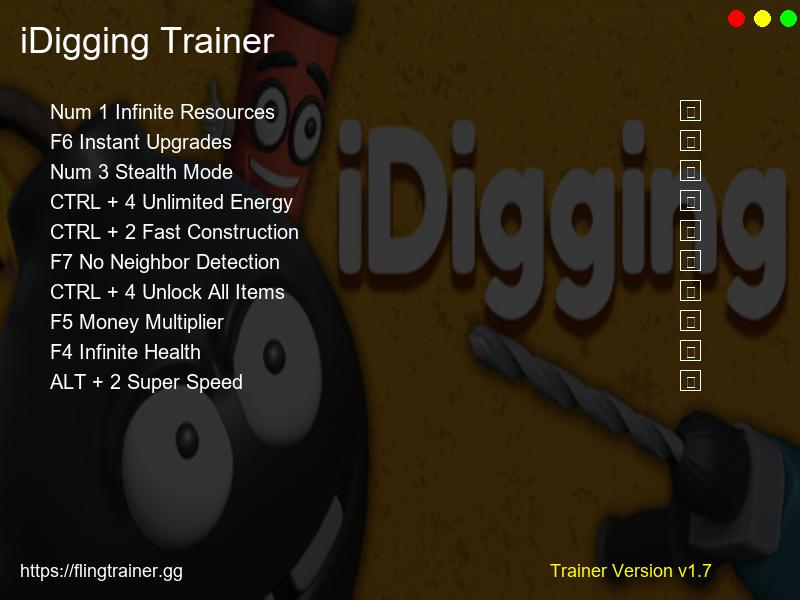 iDigging Trainer Fling