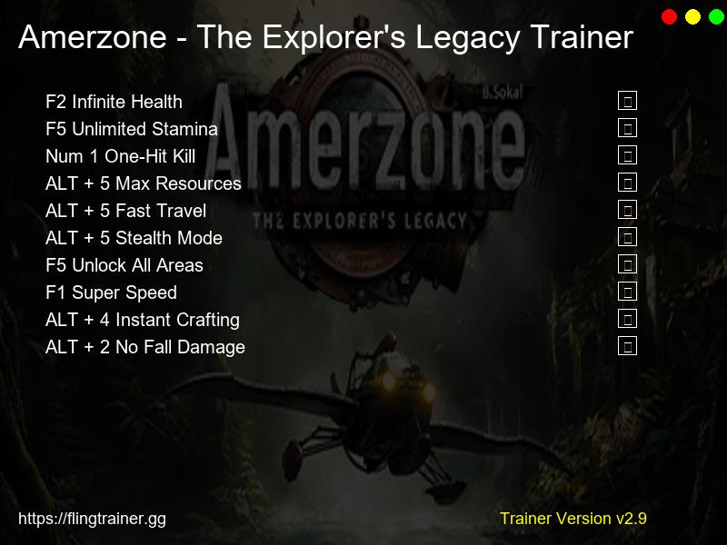 Amerzone - The Explorer's Legacy Trainer Fling