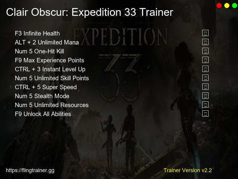 Clair Obscur: Expedition 33 Trainer Fling