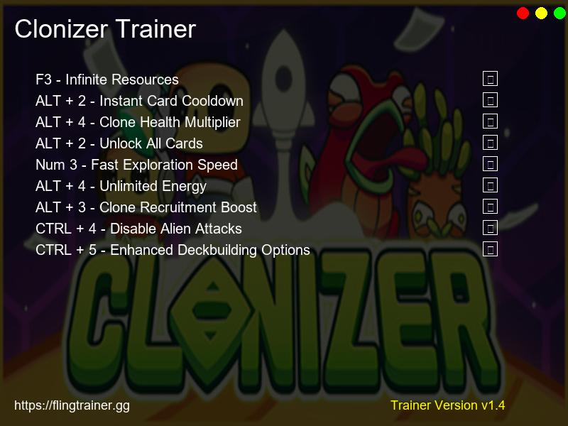 Clonizer Trainer Fling