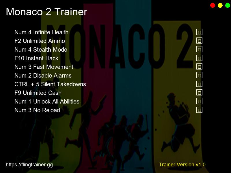 Monaco 2 Trainer Fling