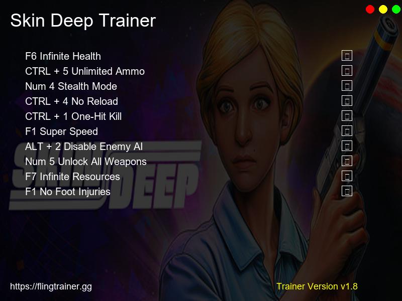 Skin Deep Trainer Fling