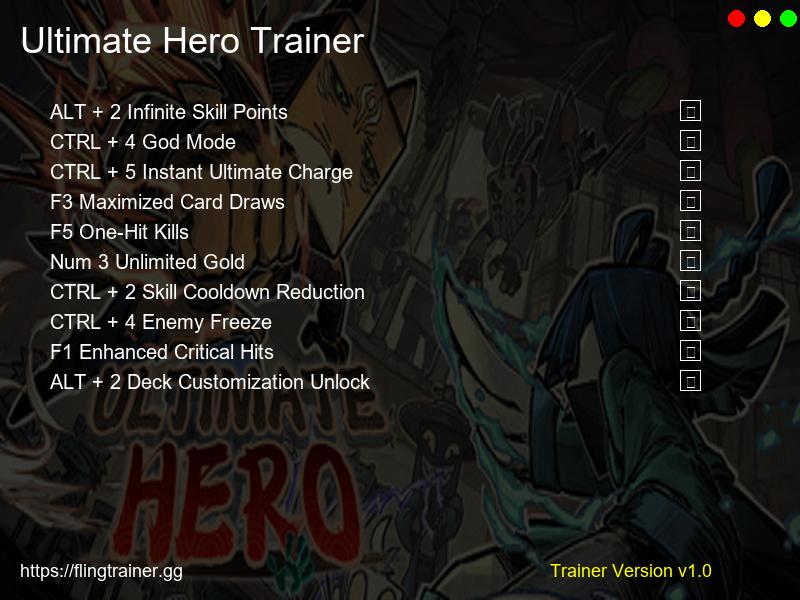 Ultimate Hero Trainer Fling