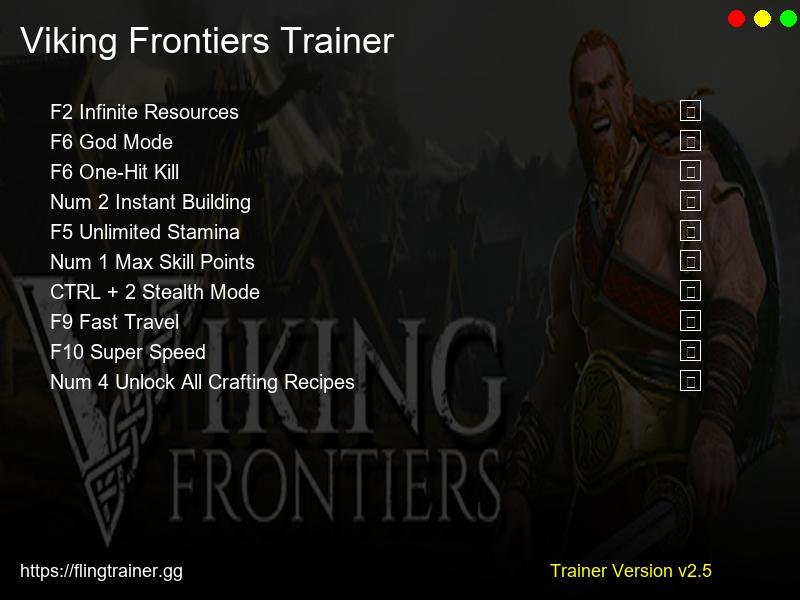 Viking Frontiers Trainer Fling