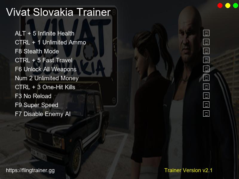 Vivat Slovakia Trainer Fling