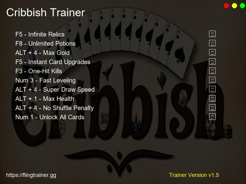 Cribbish Trainer Fling