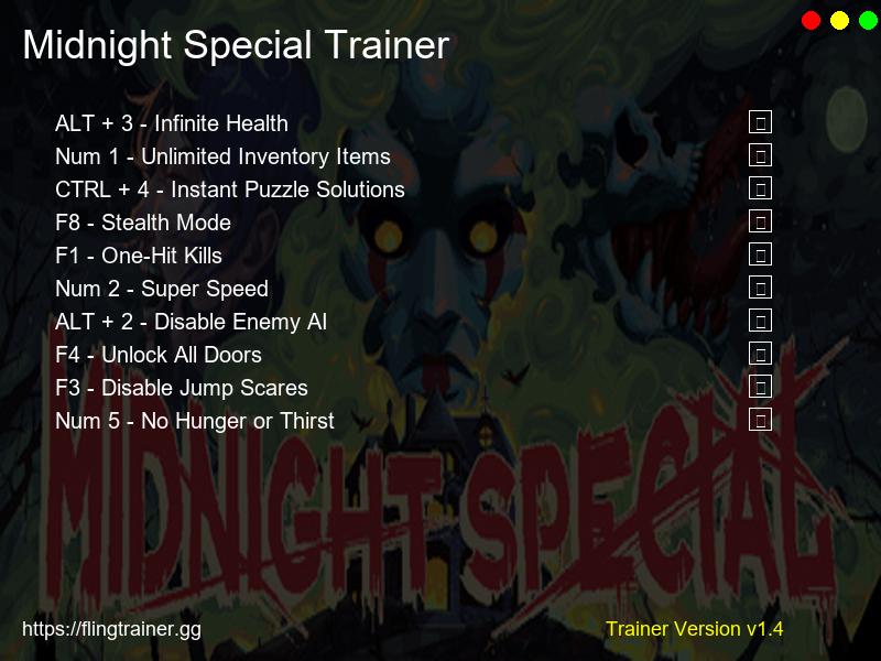 Midnight Special Trainer Fling