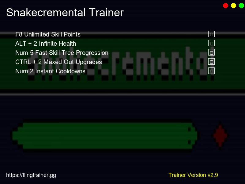 Snakecremental Trainer Fling