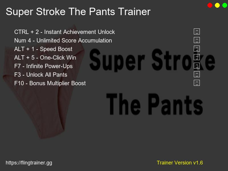 Super Stroke The Pants Trainer Fling