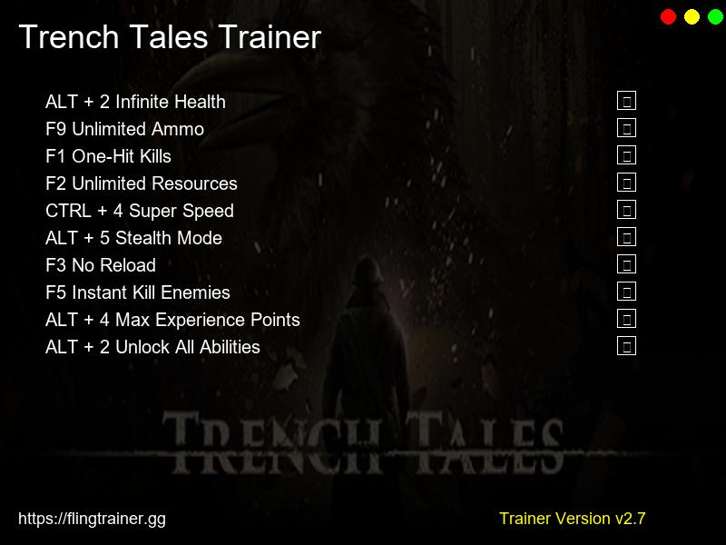 Trench Tales Trainer Fling