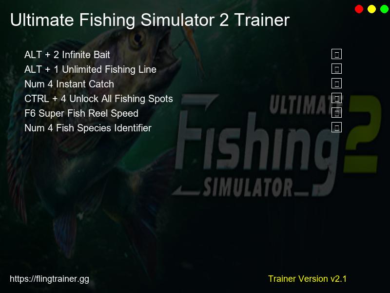 Ultimate Fishing Simulator 2 Trainer Fling