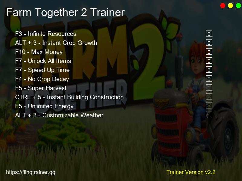 Farm Together 2 Trainer Fling