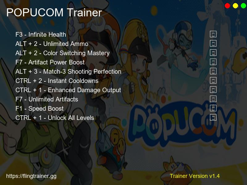 POPUCOM Trainer Fling