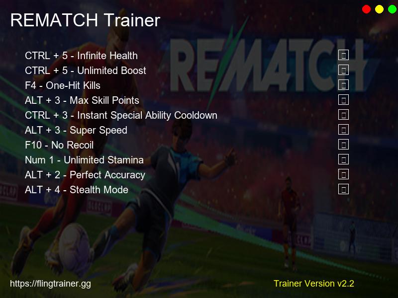 REMATCH Trainer Fling