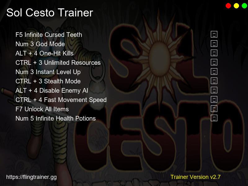 Sol Cesto Trainer Fling
