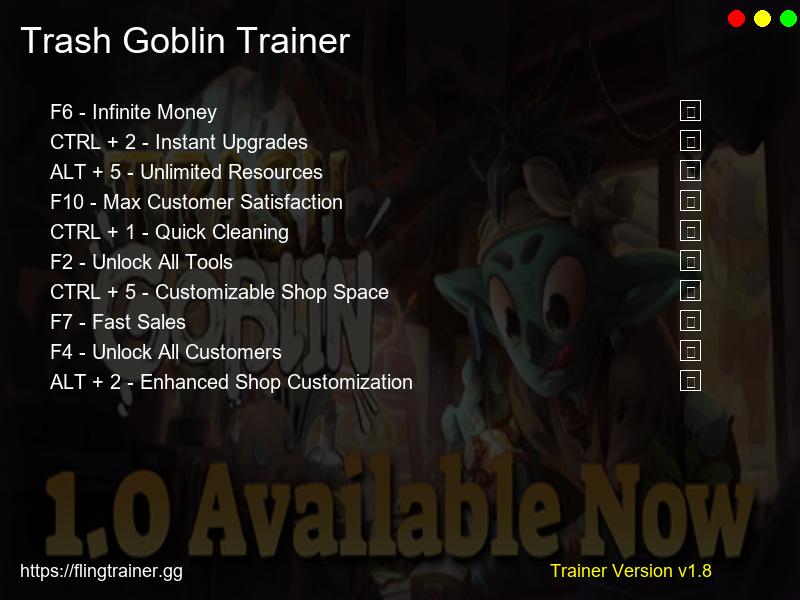 Trash Goblin Trainer Fling