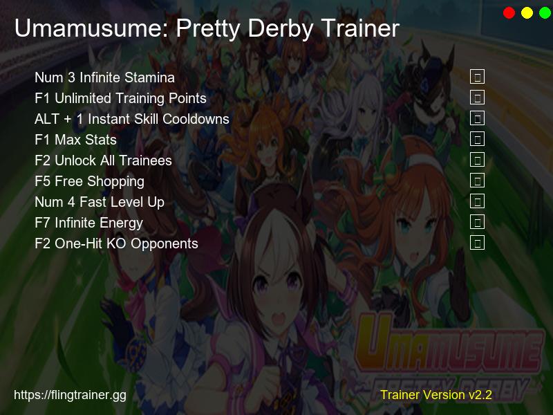 Umamusume: Pretty Derby Trainer Fling
