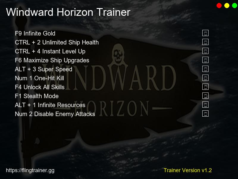 Windward Horizon Trainer Fling