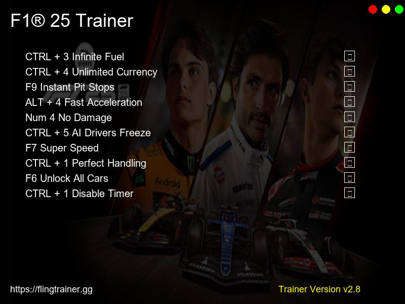 F1® 25 Trainer Fling