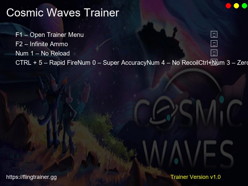Cosmic Waves Trainer Fling