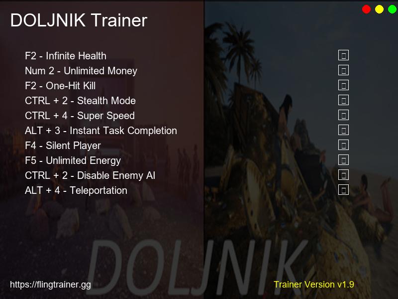 DOLJNIK Trainer Fling